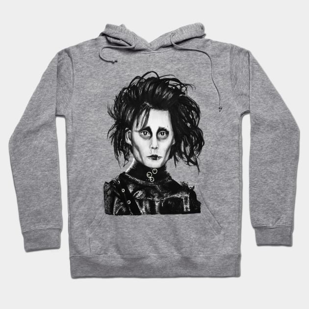 Edward Scissorhands Hoodie by Asgardarts